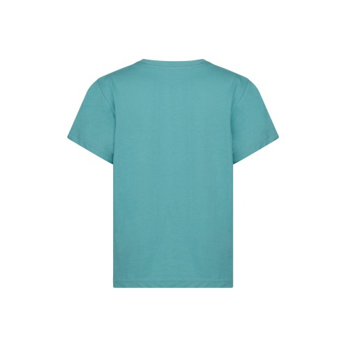TS190KC.CAMISETA MANGA CORTA KIDS 190 RICH TURQUOISE 1/2