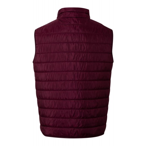VG200U.CHALECO ACOLCHADO LIGERO WINE 2XL