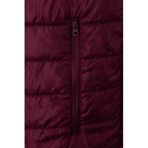 VG200U.CHALECO ACOLCHADO LIGERO WINE 2XL
