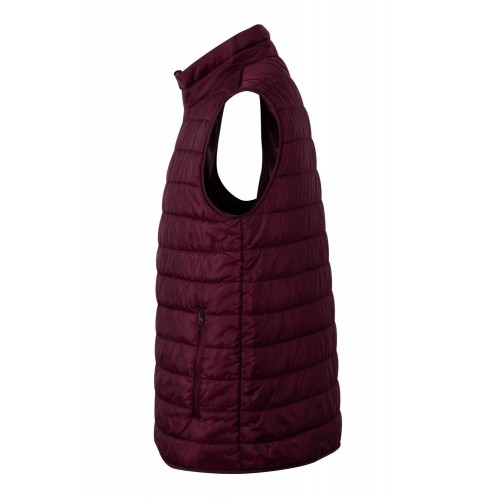VG200U.CHALECO ACOLCHADO LIGERO WINE 2XL