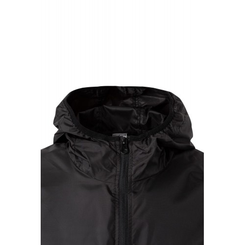 WZ60U.CORTAVIENTO UNISEX BLACK 2XL