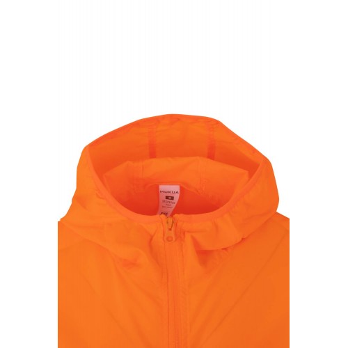 WZ60U.CORTAVIENTO UNISEX FLUOR ORANGE 2XL