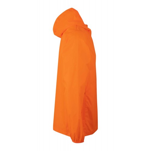 WZ60U.CORTAVIENTO UNISEX FLUOR ORANGE 2XL