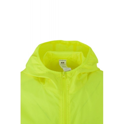 WZ60U.CORTAVIENTO UNISEX FLÚOR YELLOW 2XL