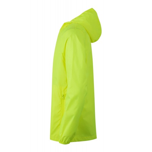 WZ60U.CORTAVIENTO UNISEX FLÚOR YELLOW 2XL