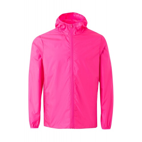 WZ60U.CORTAVIENTO UNISEX FLÚOR PINK 2XL