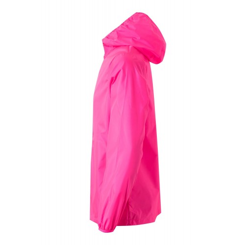 WZ60U.CORTAVIENTO UNISEX FLÚOR PINK 2XL