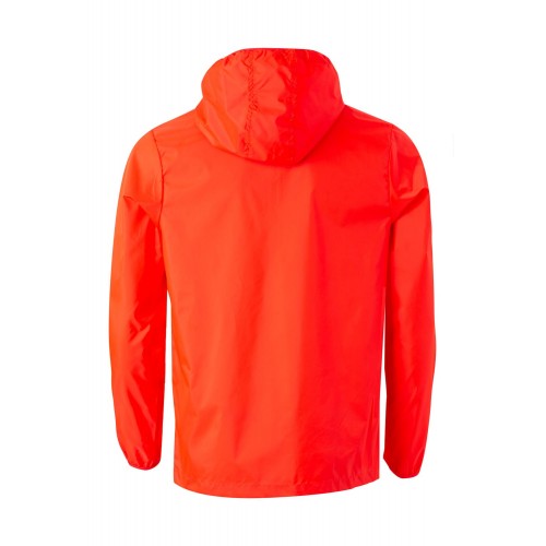 WZ60U.CORTAVIENTO UNISEX FLUOR RED 2XL