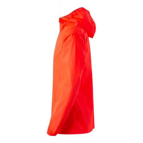 WZ60U.CORTAVIENTO UNISEX FLUOR RED 2XL