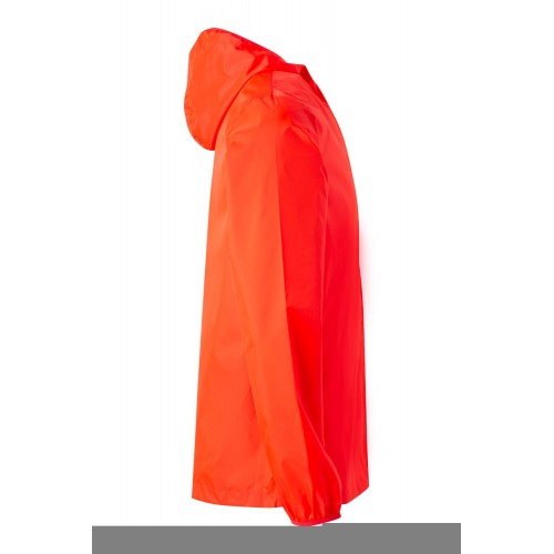 WZ60U.CORTAVIENTO UNISEX FLUOR RED 2XL