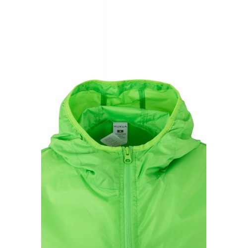 WZ60U.CORTAVIENTO UNISEX LIME FLÚOR 2XL