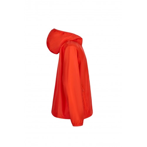 WZ70K.CORTAVIENTOS KIDS FLUOR RED 5/6