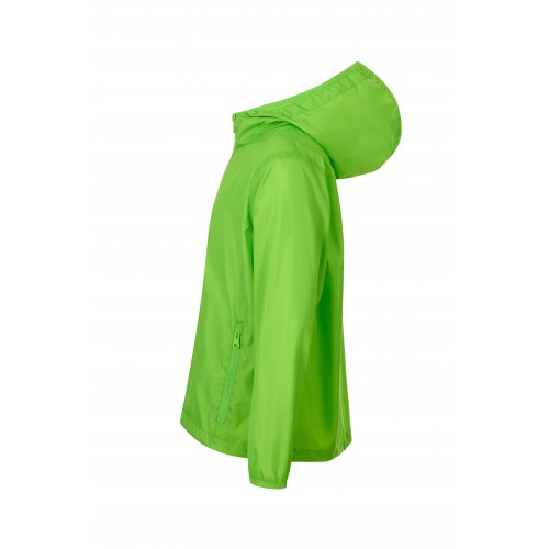 WZ70K.CORTAVIENTOS KIDS LIME FLÚOR 5/6