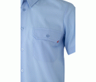 522.CAMISA MC CELESTE 2XL