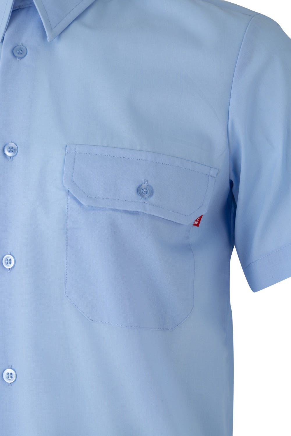 522.CAMISA MC CELESTE 2XL