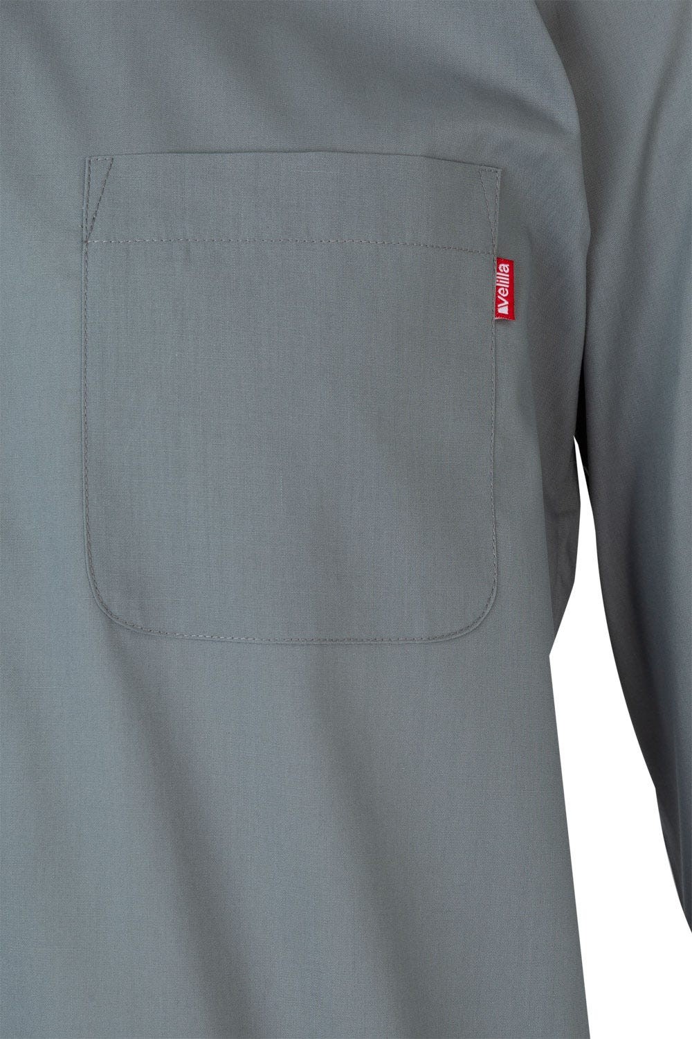 529.CAMISA ML GRIS 2XL