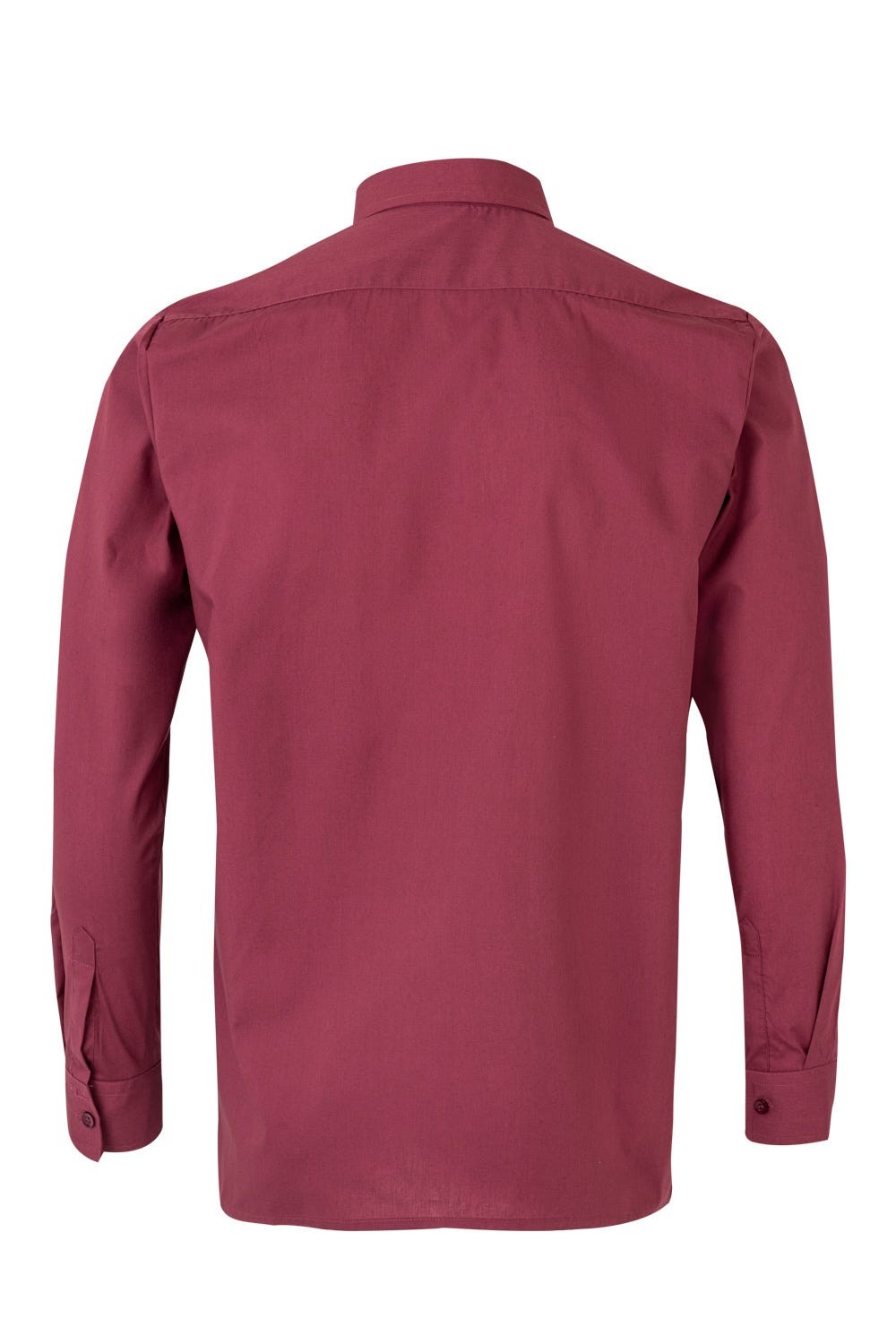 529.CAMISA ML GRANATE 2XL