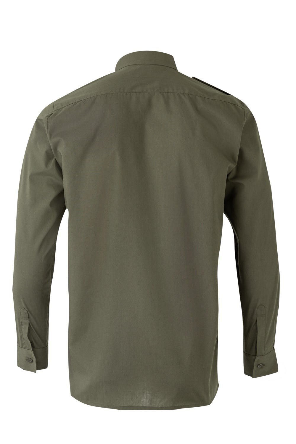 530.CAMISA ML VERDE CAZA 2XL