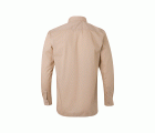 530.CAMISA ML BEIGE 2XL
