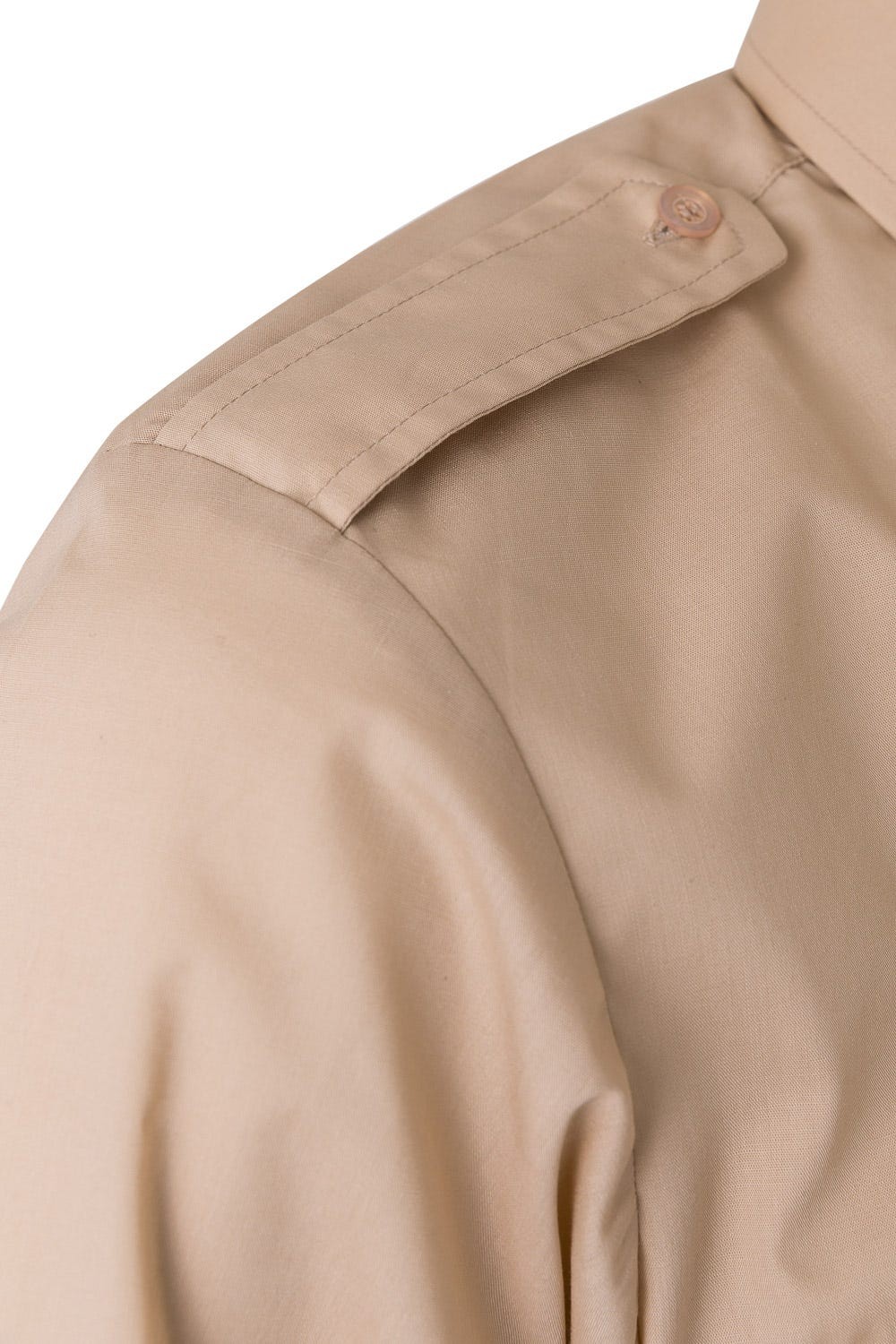 530.CAMISA ML BEIGE 2XL