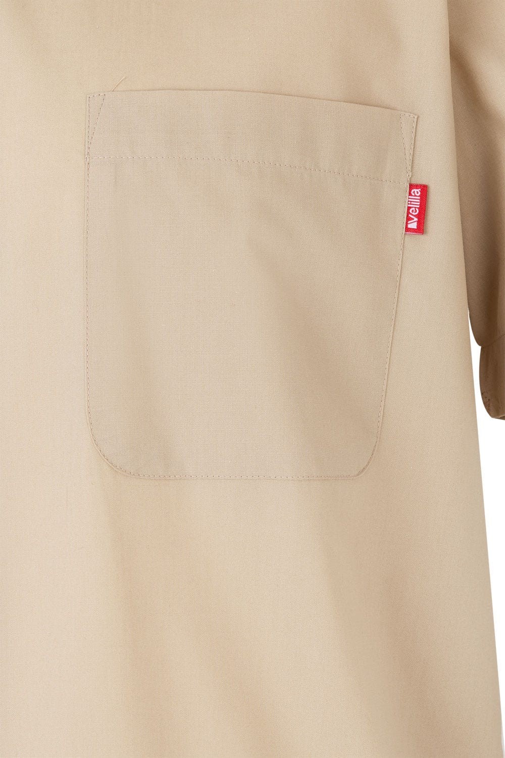 531.CAMISA MC BEIGE 2XL