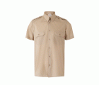 532.CAMISA MC BEIGE 2XL