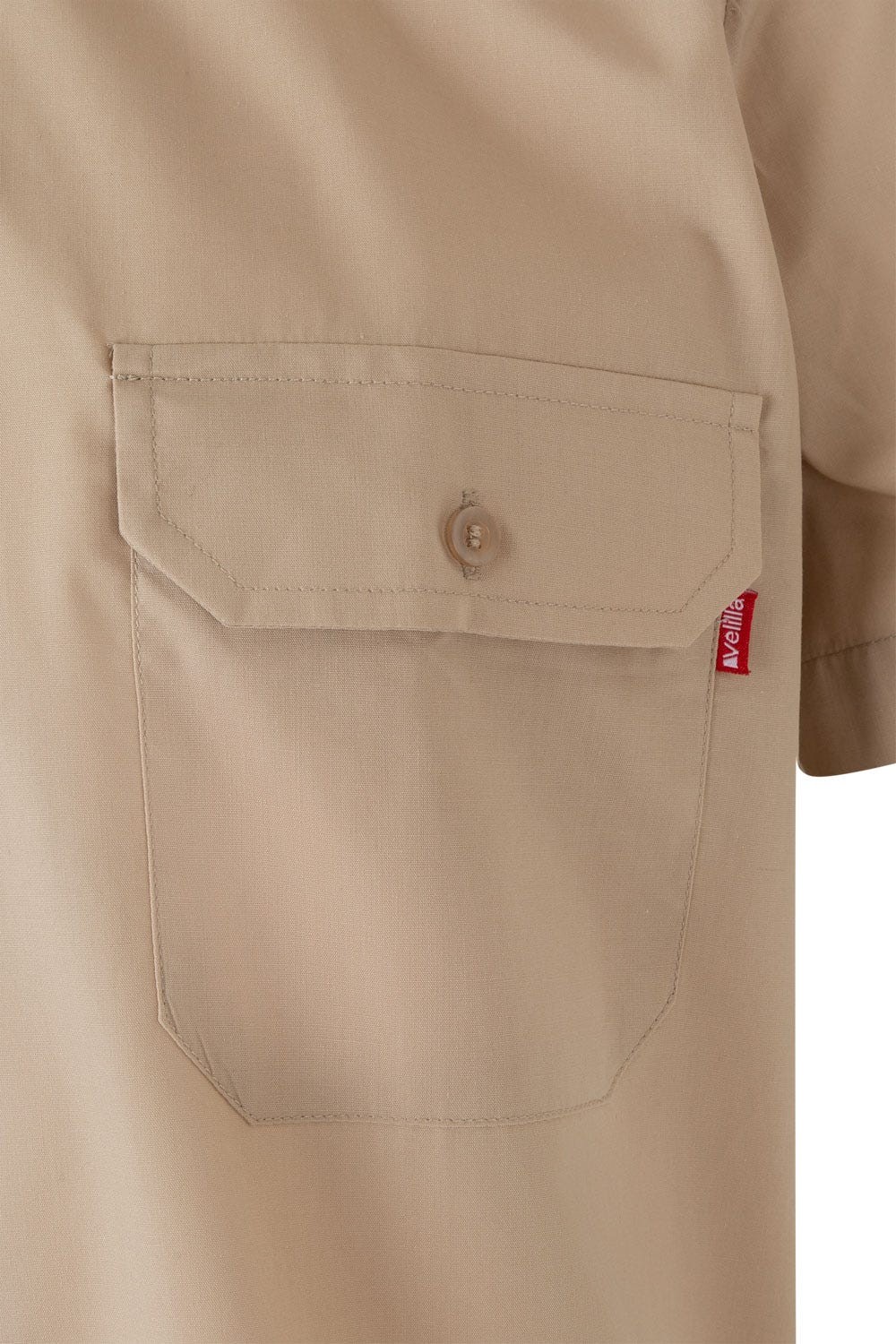 532.CAMISA MC BEIGE 2XL