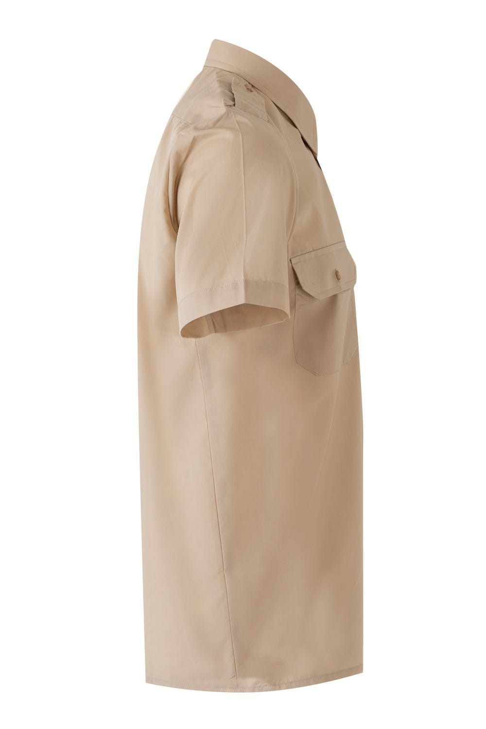 532.CAMISA MC BEIGE 2XL