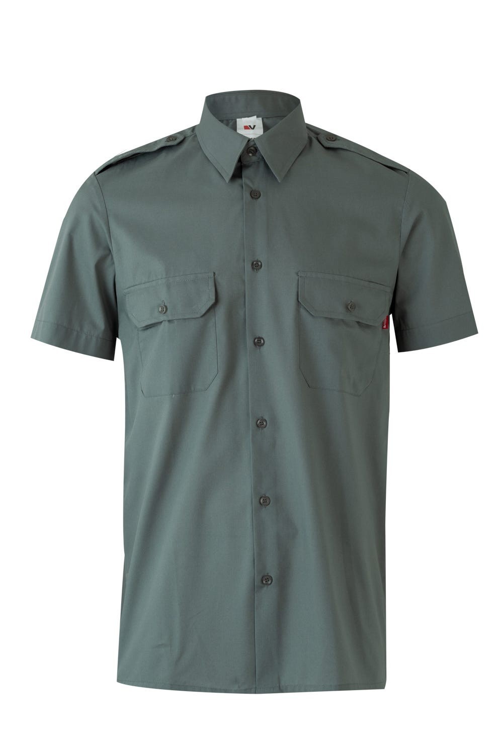 532.CAMISA MC GRIS 2XL