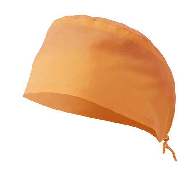 534001.GORRO SANITARIO NARANJA CLARO U