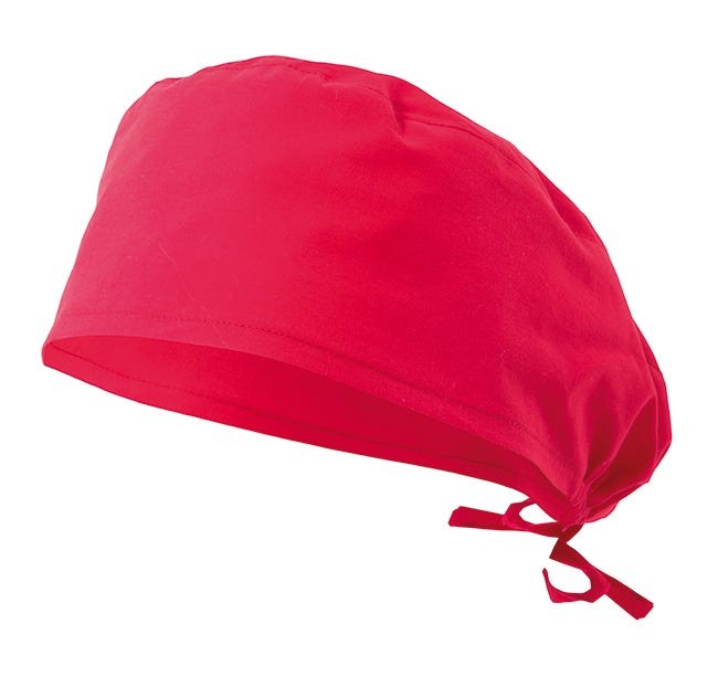 534001.GORRO SANITARIO ROJO CORAL U