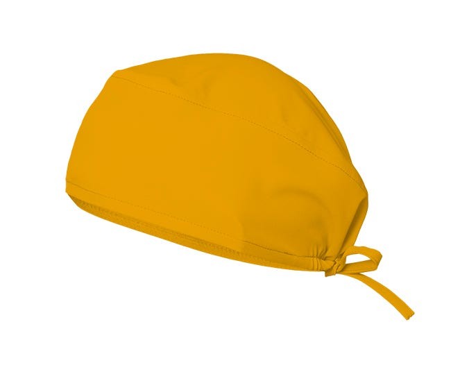 534007.GORRO SANITARIO MICROFIBRA MOSTAZA U