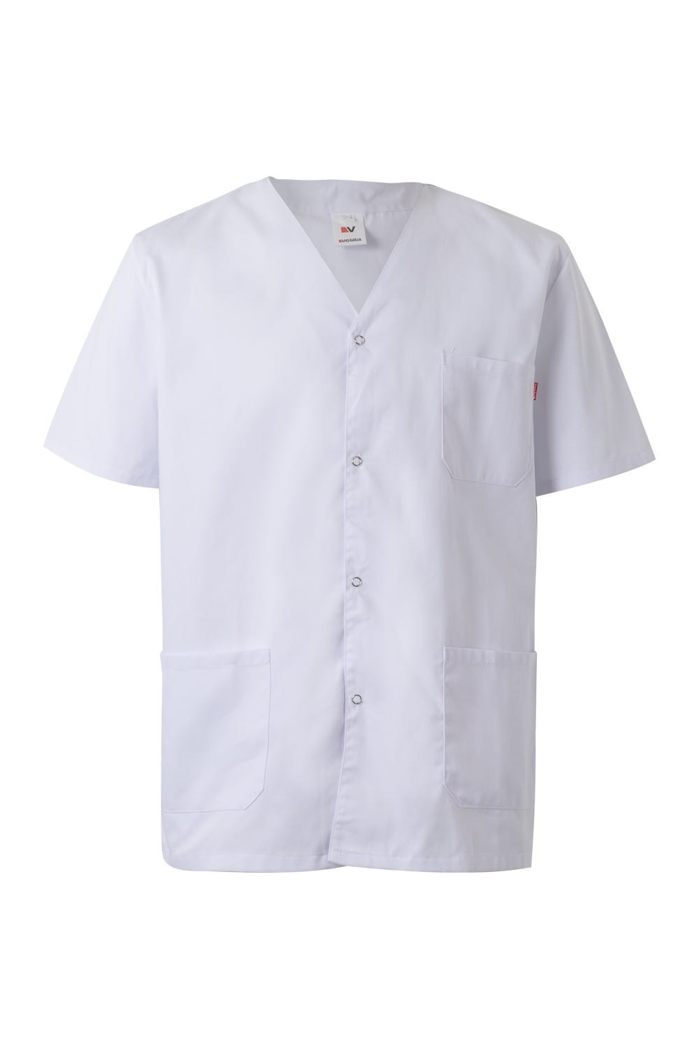 535201.CAMISOLA PIJAMA AUTOMÁTICOS BLANCO 2XL