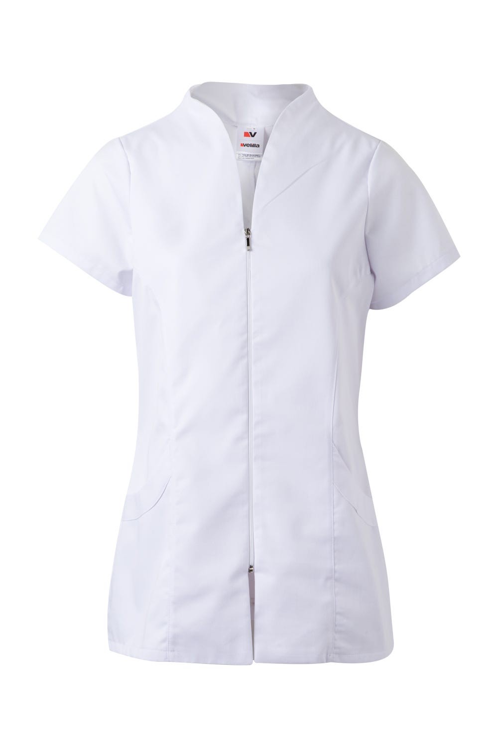 535202.CAMISOLA PIJAMA CREMALLERA BLANCO 2XL