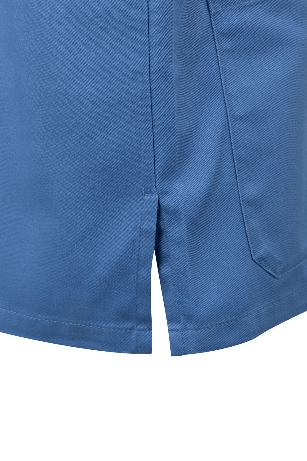 535209.CAMISOLA PIJAMA BOTONES CELESTE 2XL