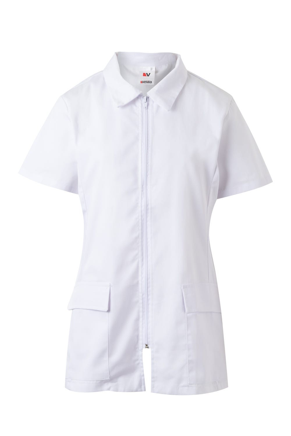 590.CAMISOLA PIJAMA CREMALLERA BLANCO 2XL