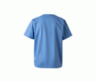 599.CAMISOLA PIJAMA BOTONES CELESTE 2XL