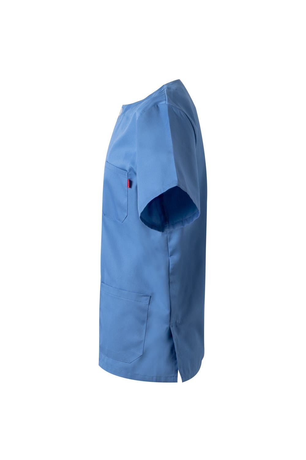 599.CAMISOLA PIJAMA BOTONES CELESTE 2XL