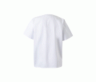 599.CAMISOLA PIJAMA BOTONES BLANCO 2XL
