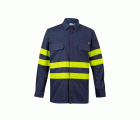 605002.CAMISA IGNÍFUGA AV AZUL NAVY 2XL