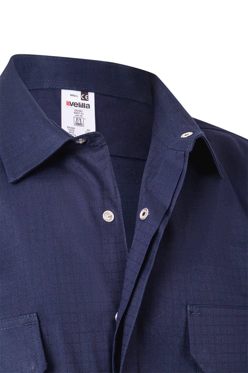605002.CAMISA IGNÍFUGA AV AZUL NAVY 2XL