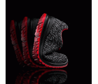 707001.ZAPATO S1P SRC LIBRE DE METAL NEGRO/ROJO 36