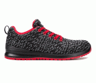 707001.ZAPATO S1P SRC LIBRE DE METAL NEGRO/ROJO 35