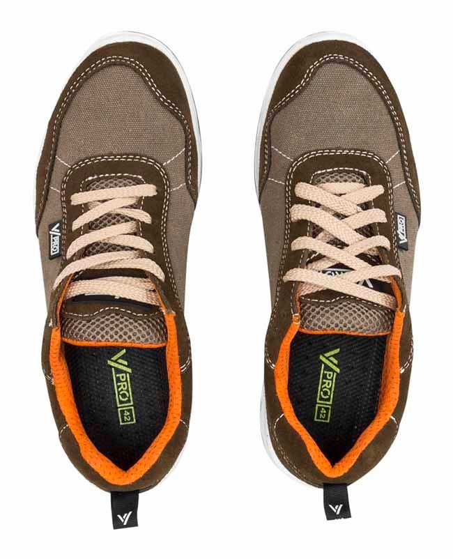 707002.ZAPATO S1P SRC LIBRE DE METAL MARRÓN/NARANJA 36