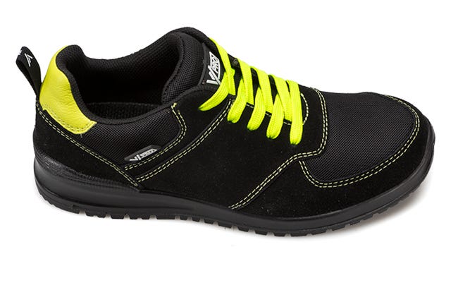 707004Y.ZAPATO S1P ESD SRC METAL FREE NEGRO/AMARILLO FLÚOR 35