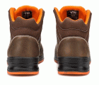 707006.BOTA S3 SRC LIBRE DE METAL MARRÓN/NARANJA 36