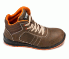 707006.BOTA S3 SRC LIBRE DE METAL MARRÓN/NARANJA 36