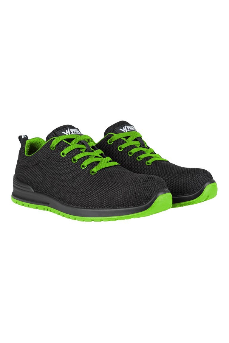 707007L.ZAPATO S1P ESD SRC METAL FREE NEGRO/VERDE LIMA 35