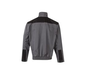 COBRE.CAZADORA BICOLOR GRIS/NEGRO 2XL