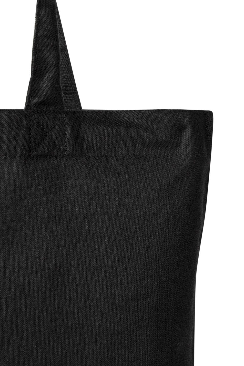 EB160C.ECO BAG GOTS BLACK U